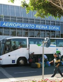 reservar taxi en Tenerife, Recogida en aeropuerto Tenerife Sur